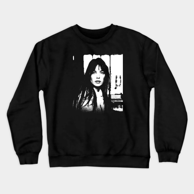 Black STYLE Jane Birkin Crewneck Sweatshirt by olerajatepe